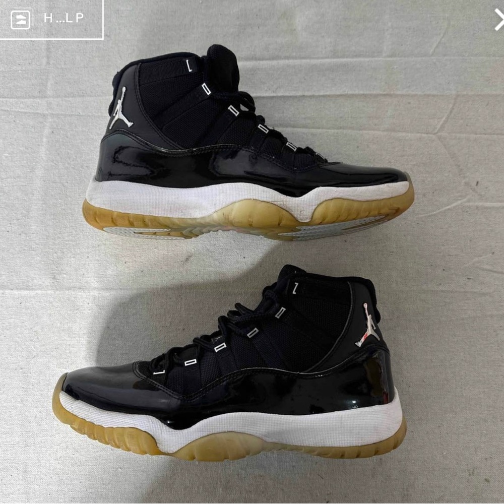 Nike Air Jordan 11 Retro Jubilee 25Th Anniversary 378038 011 Size 9